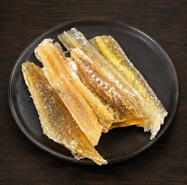 Snack aus Großschuppen Eidechsenfisch - 50g