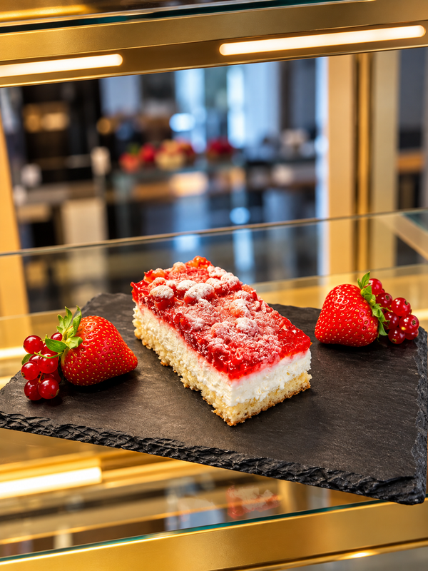 Erdbeer-Sahne-Schnitte