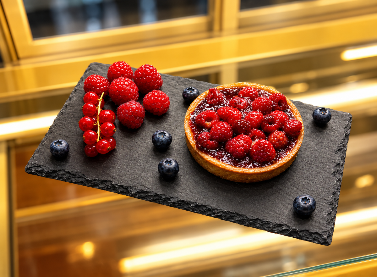 Tartelette mit roten Früchten