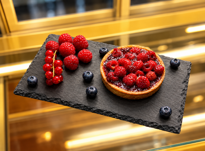 Tartelette mit roten Früchten