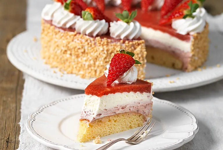 Erdbeer-Sahne-Torte