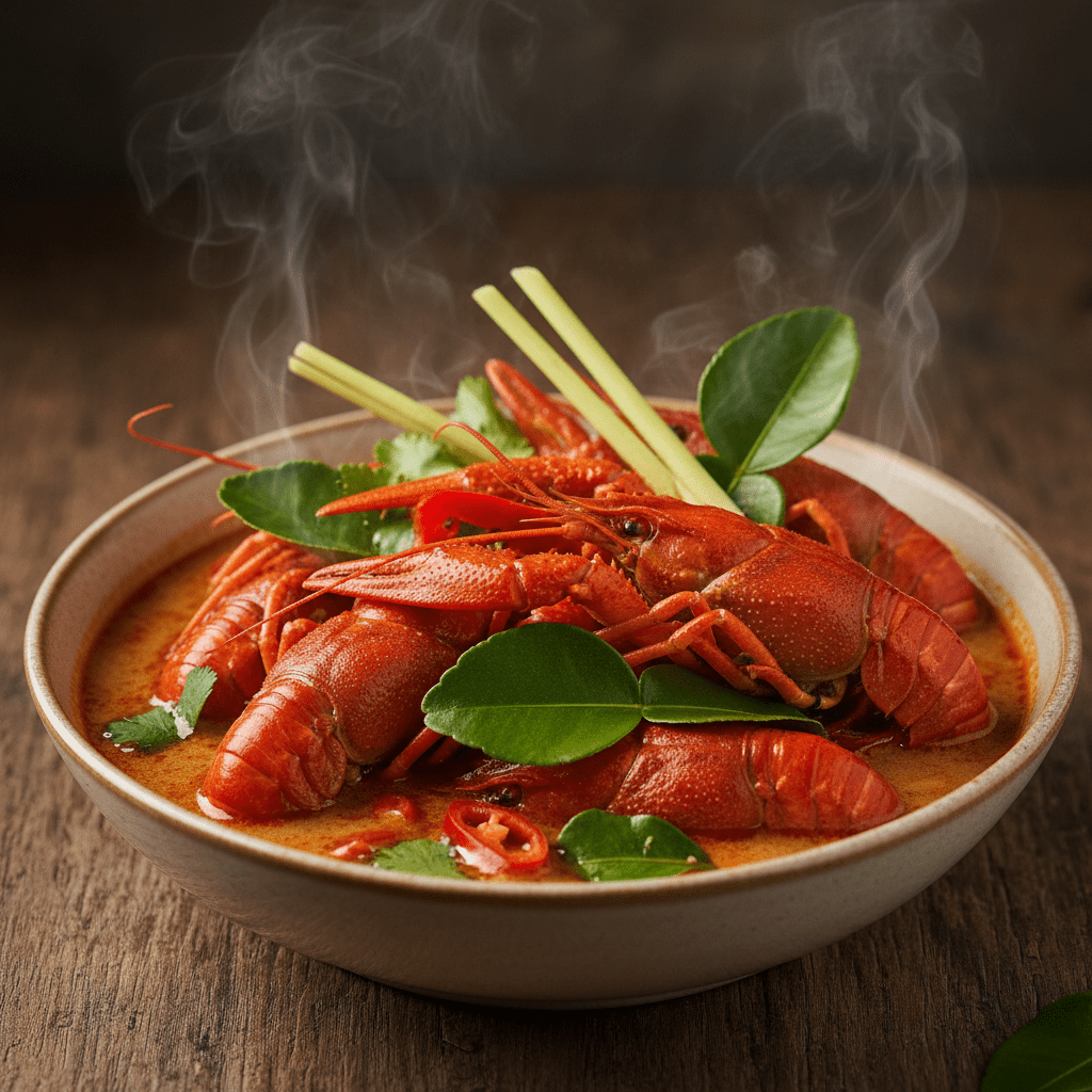 Gekochte Flusskrebse in Tom - Yam Soße - 1000g - HopGut